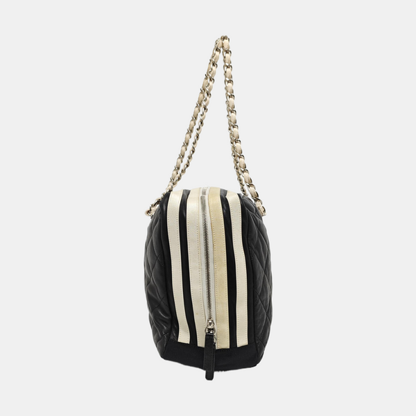 Quilted Lambskin Black