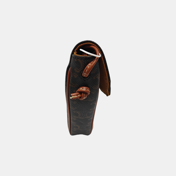 TRIANGLE Coated Canvas Brown