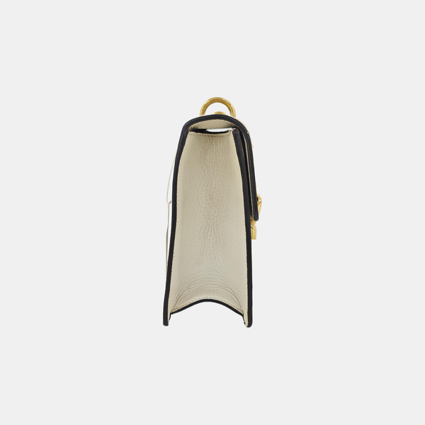 Sylvie Small Calfskin White