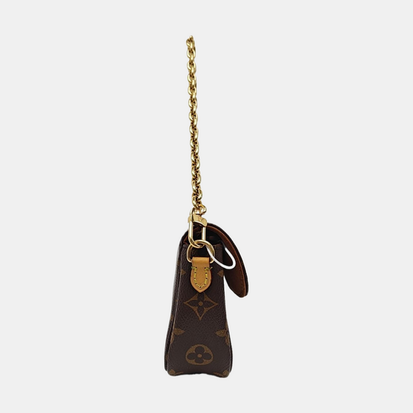 IVY Monogram Coated Canvas Brown