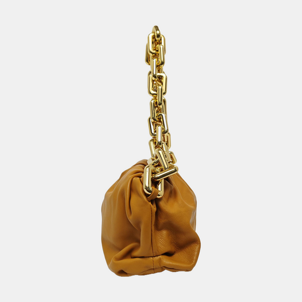 The Pouch Mini Calfskin Brown