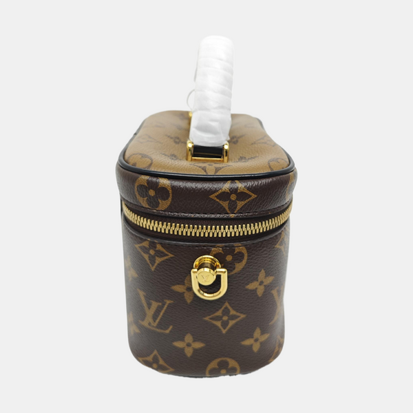 NICE Mini Monogram Coated Canvas Brown
