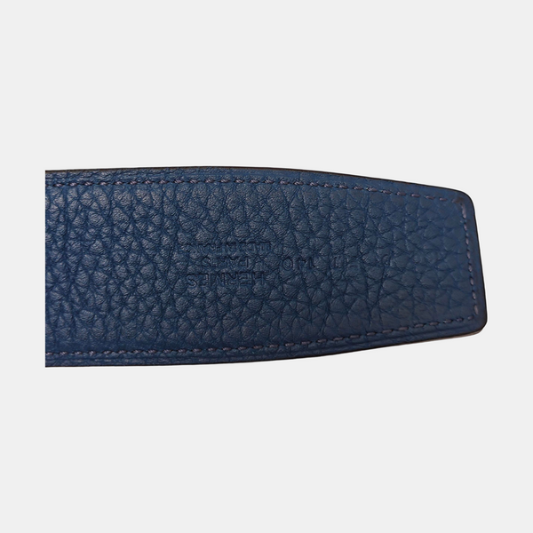 Leather Belt Blue