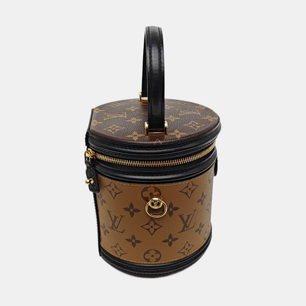 CANNES PM Monogram Coated Canvas Brown