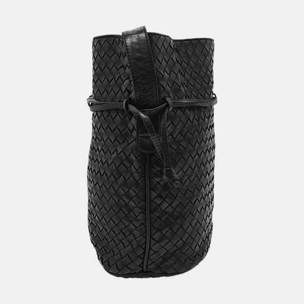 Lambskin Shoulder Bag Black