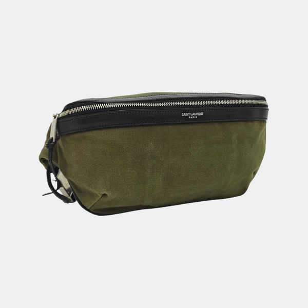 Fabric Belt Bag Green