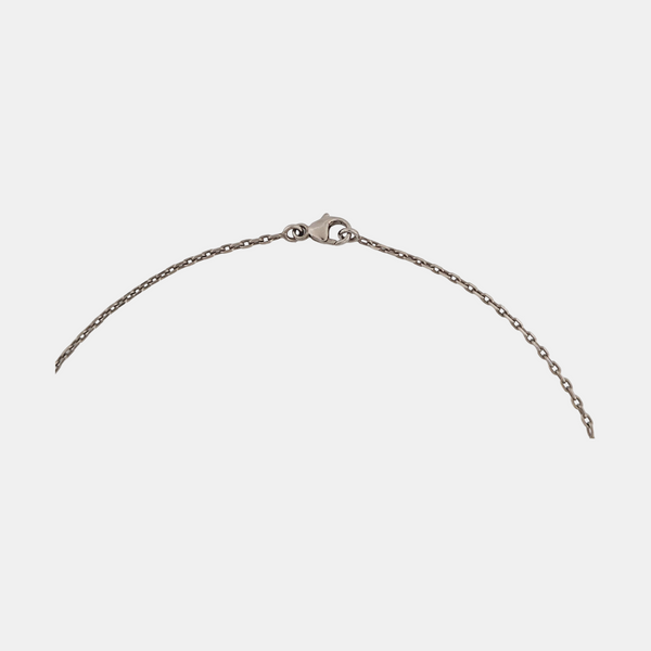 Eileen Metal Silver Necklace