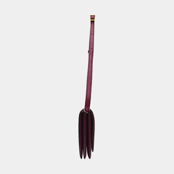Calfskin Shoulder Bag Red