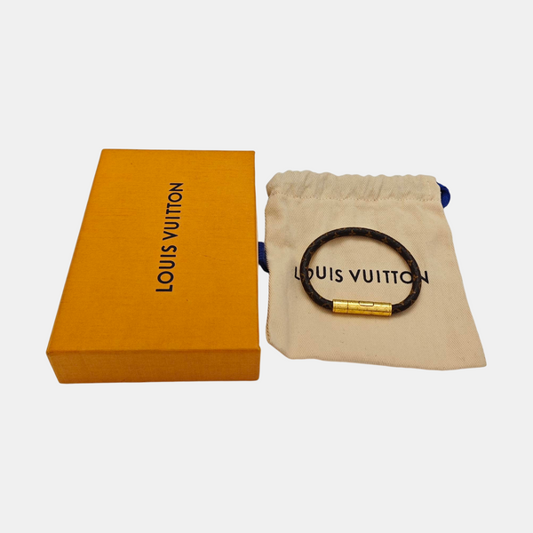 CONFIDENTIEL Metal Brown Bangle