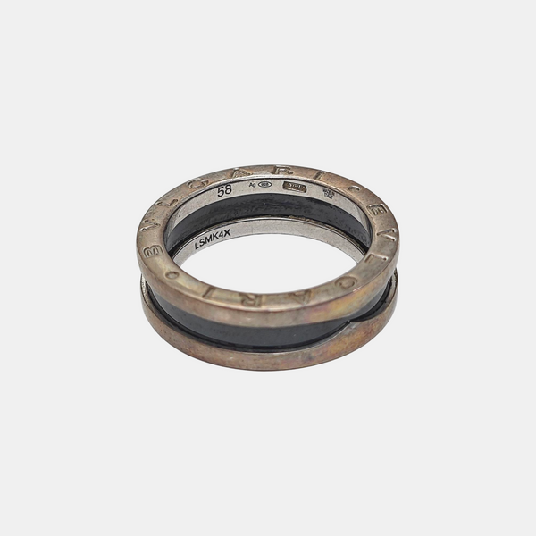 B.ZERO1 925 Sterling Silver Ring EU 58