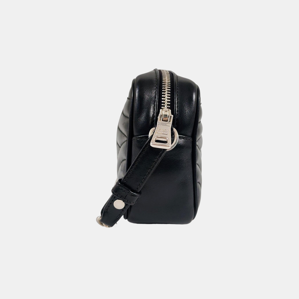Diagramme Quilted Lambskin Black