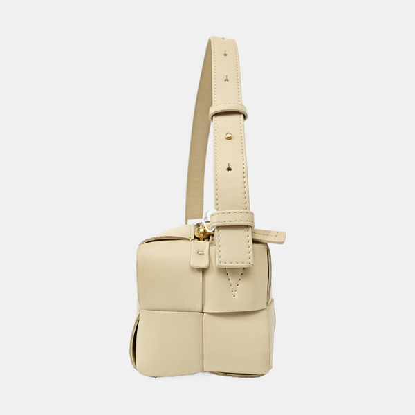 Cassette Small Calfskin Beige