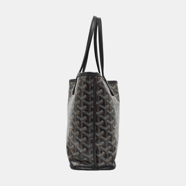Anjou Mini Coated Canvas Black