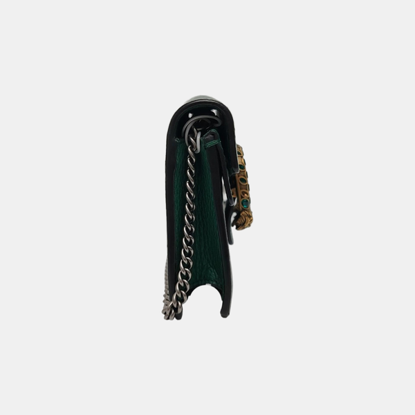 Authenticated pre-owned Dionysus Super Mini Calfskin Green - Shoulder Bag at Looply