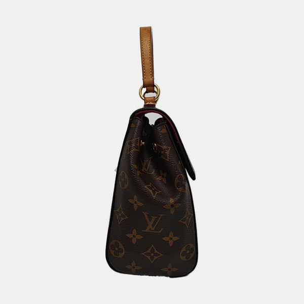 CLUNY PM Monogram Coated Canvas Brown