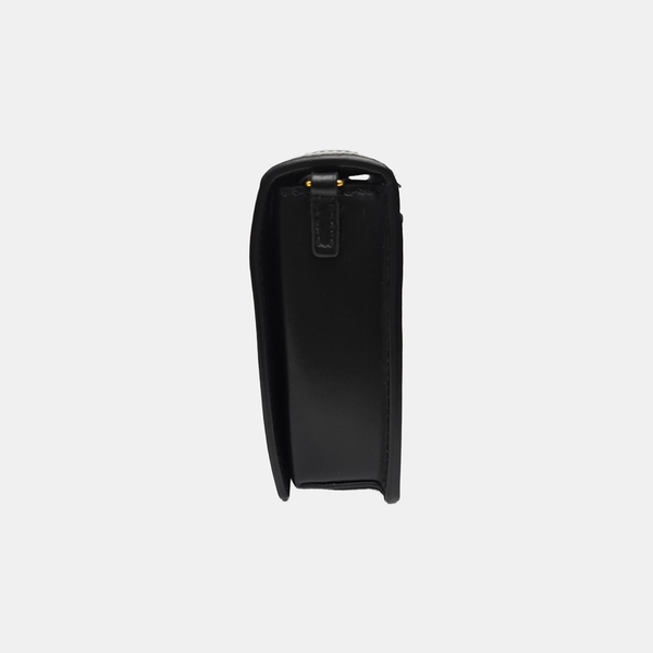Calfskin Shoulder Bag Black