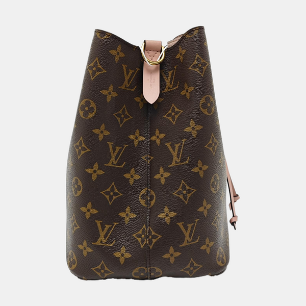 NÉONOÉ MM Monogram Coated Canvas Brown