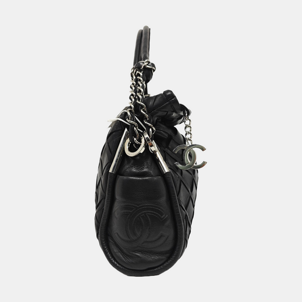 Quilted Lambskin Black