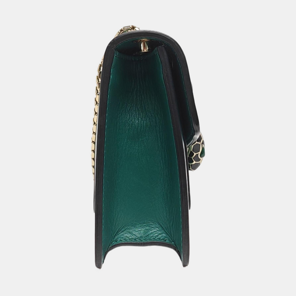 SERPENTI FOREVER Small Calfskin Green