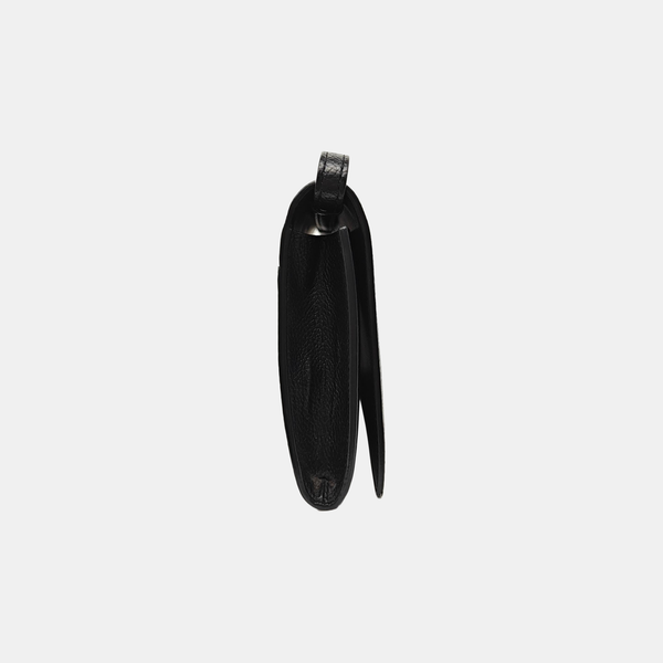 Calfskin Shoulder Bag Black