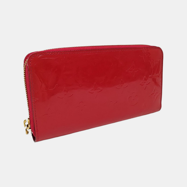 ZIPPY Patent Leather Red Wallet