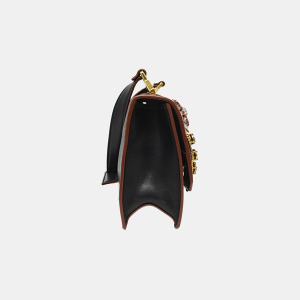 Miu Lady Calfskin Black
