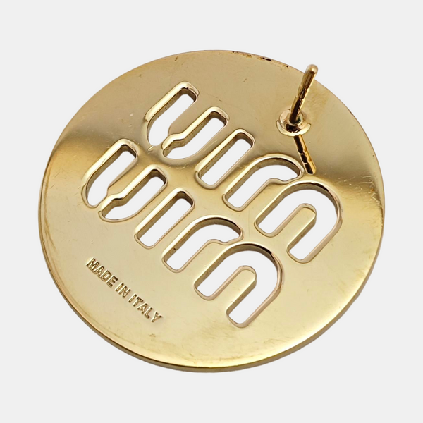 Metal Gold Stud Earrings