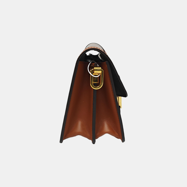 DAUPHINE Mini Monogram Coated Canvas Brown