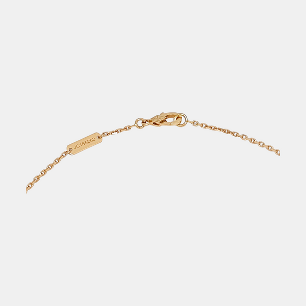 Vintage Alhambra 18k Rose Gold Necklace