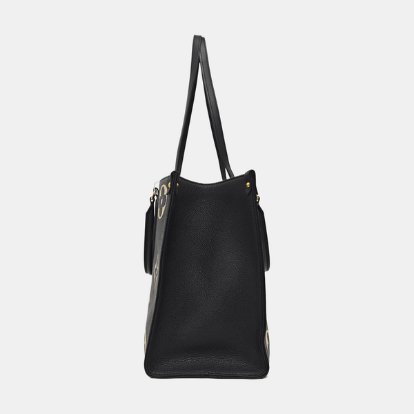ONTHEGO MM Monogram Calfskin Black