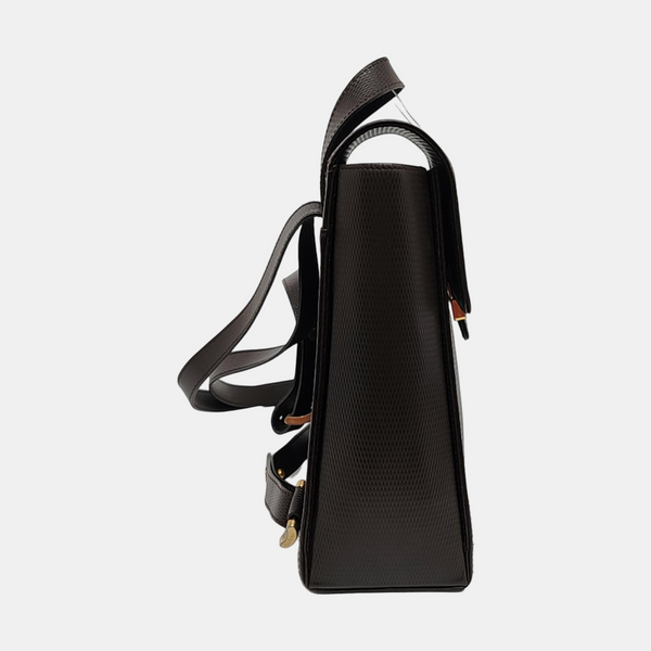 Leather Backpack Brown