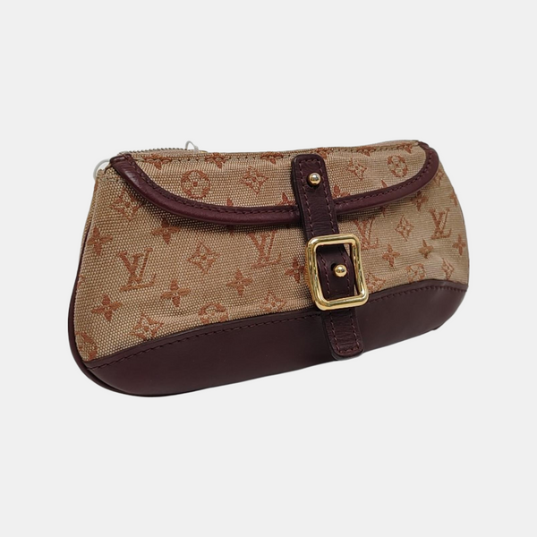 ANNE SOPHIE Monogram Canvas Beige
