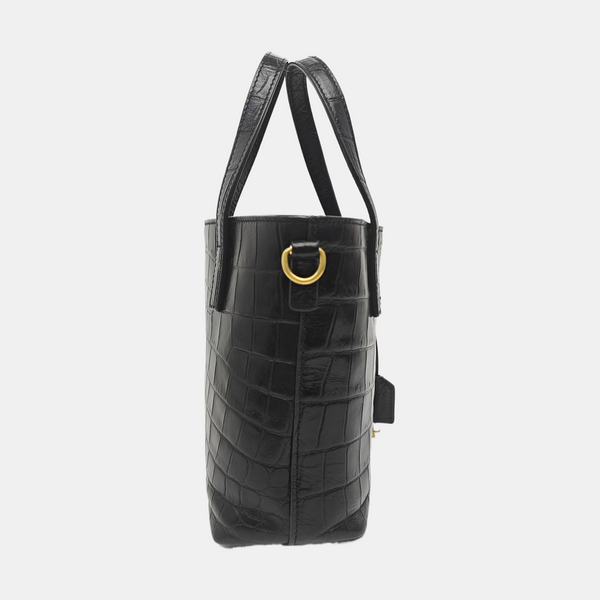 Calfskin Tote Bag Black