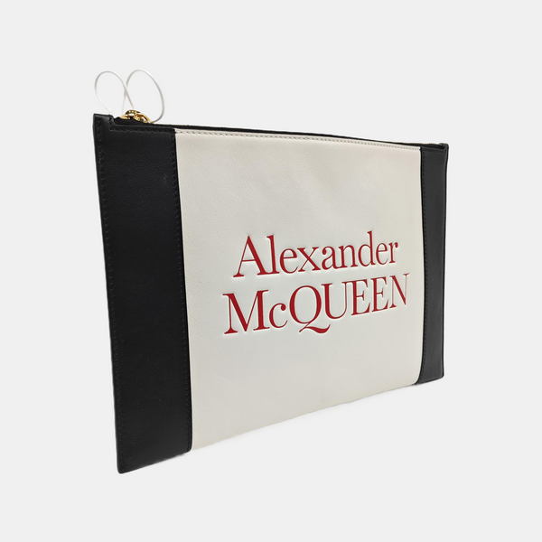 Calfskin Clutch White