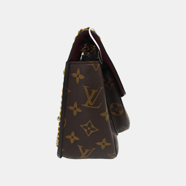 PASSY Monogram Coated Canvas Brown