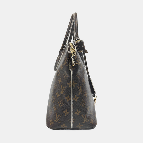 LOCKIT Monogram Coated Canvas Brown