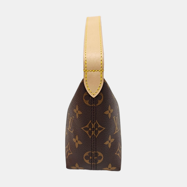 HILLS Monogram Coated Canvas Brown