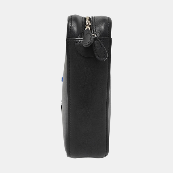 Triangle Calfskin Black