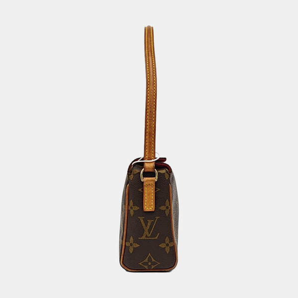 RECITAL Monogram Coated Canvas Brown