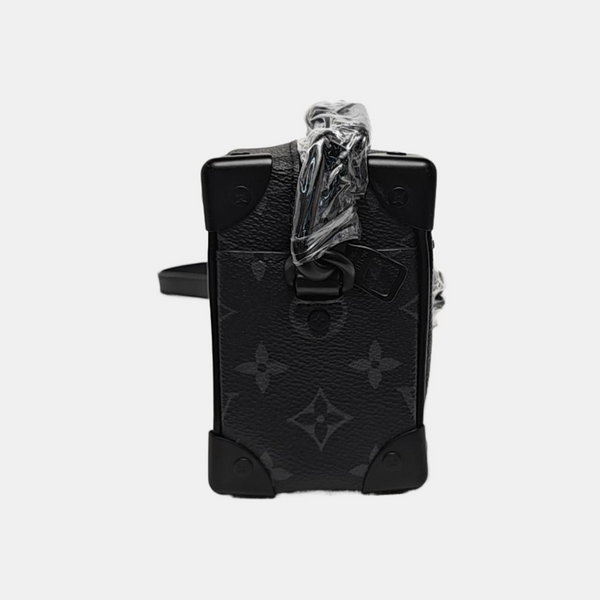 SOFT TRUNK Mini Monogram Coated Canvas Black