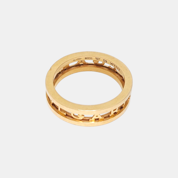B.ZERO1 18k Rose Gold Ring EU 59