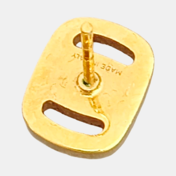 Metal Gold Stud Earrings