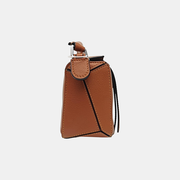 Puzzle Mini Calfskin Brown