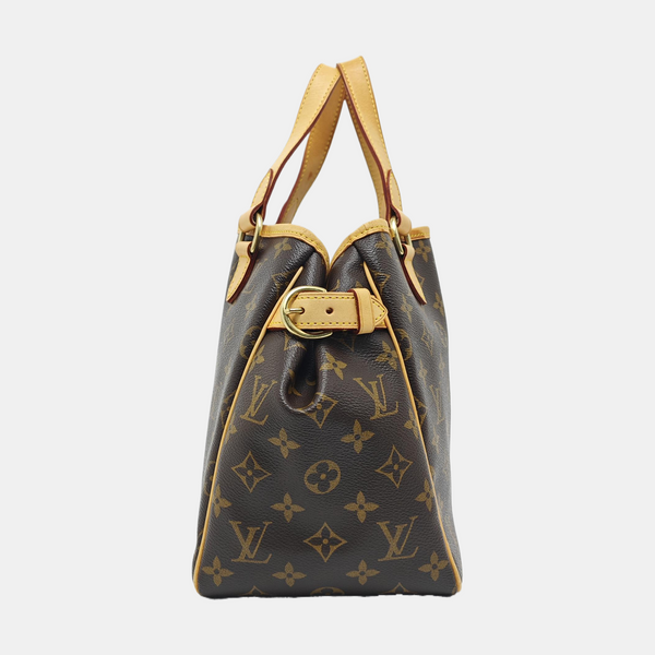 BATIGNOLLES PM Monogram Coated Canvas Brown