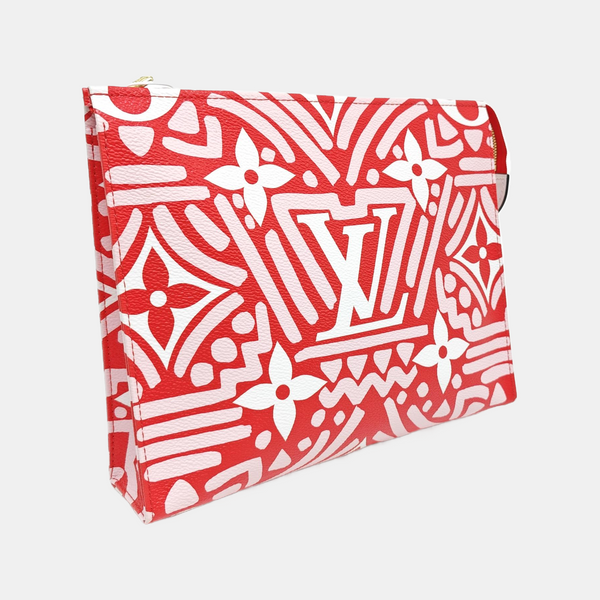 TOILET POCKET 26 Coated Canvas Red