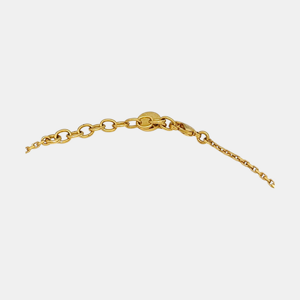 Faux Pearl Gold Necklace