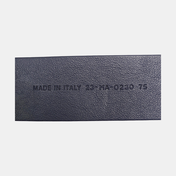 Leather Belt Blue