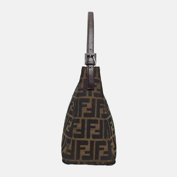 Canvas Shoulder Bag Brown