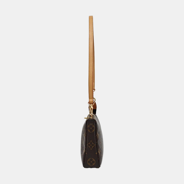 ACCESSOIRES Monogram Coated Canvas Brown