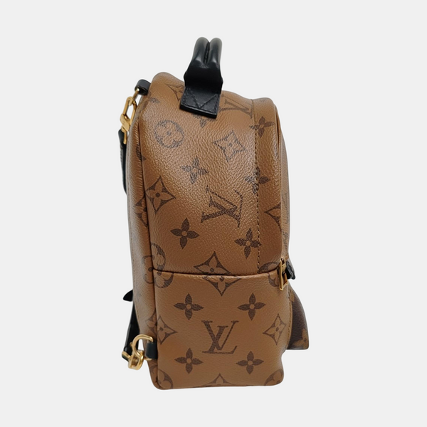 PALM SPRINGS Mini Monogram Coated Canvas Beige